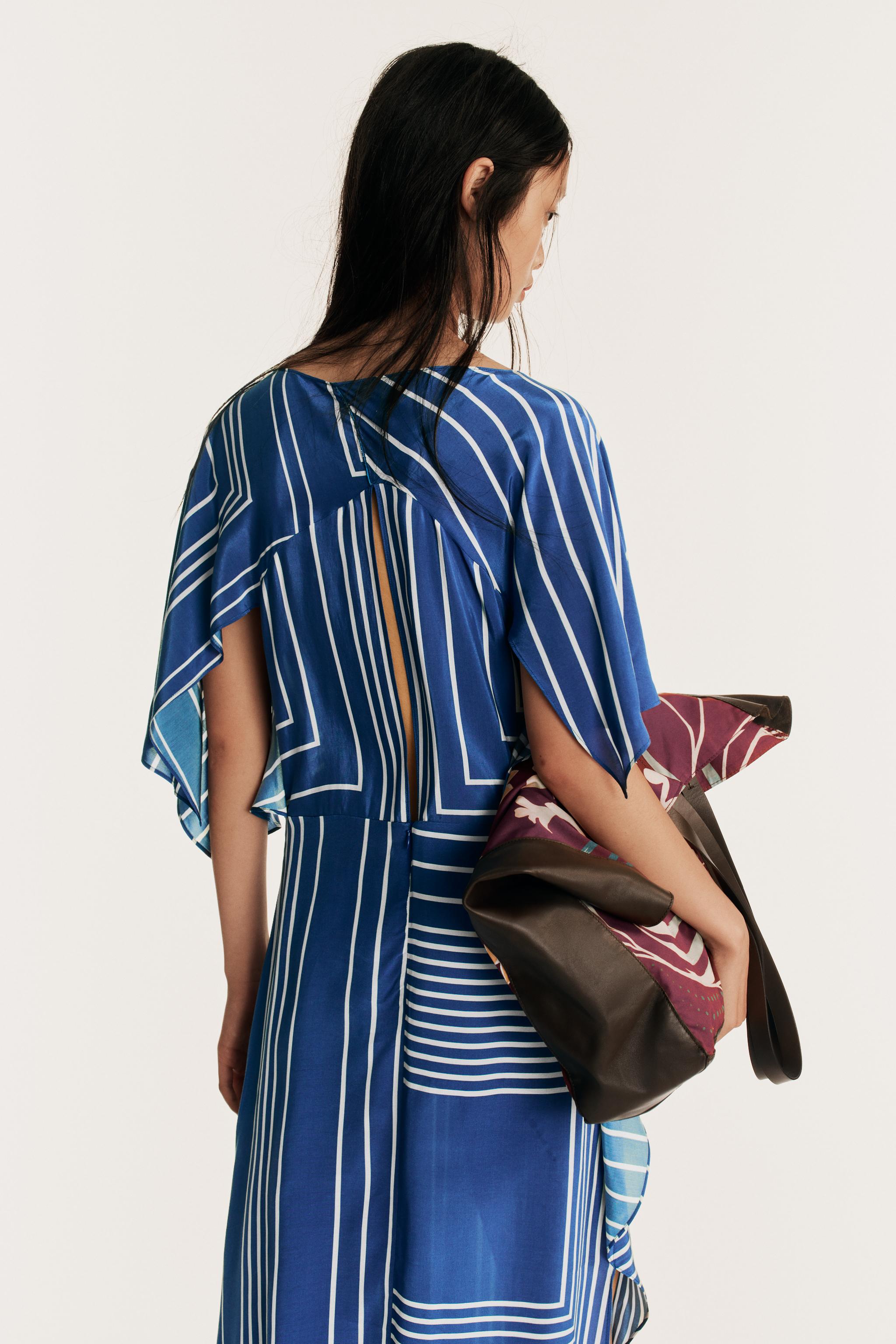 LIMITED EDITION PRINTED MIDI DRESS